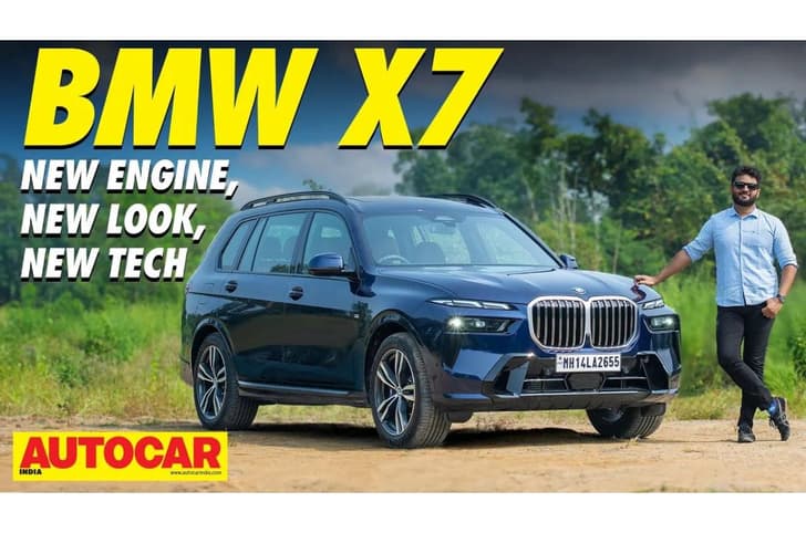 BMW X7 facelift video review